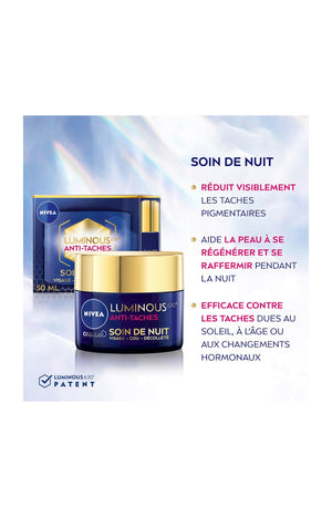 Crème de nuit régénérant anti-taches - Cellular Luminous 630 - Visage