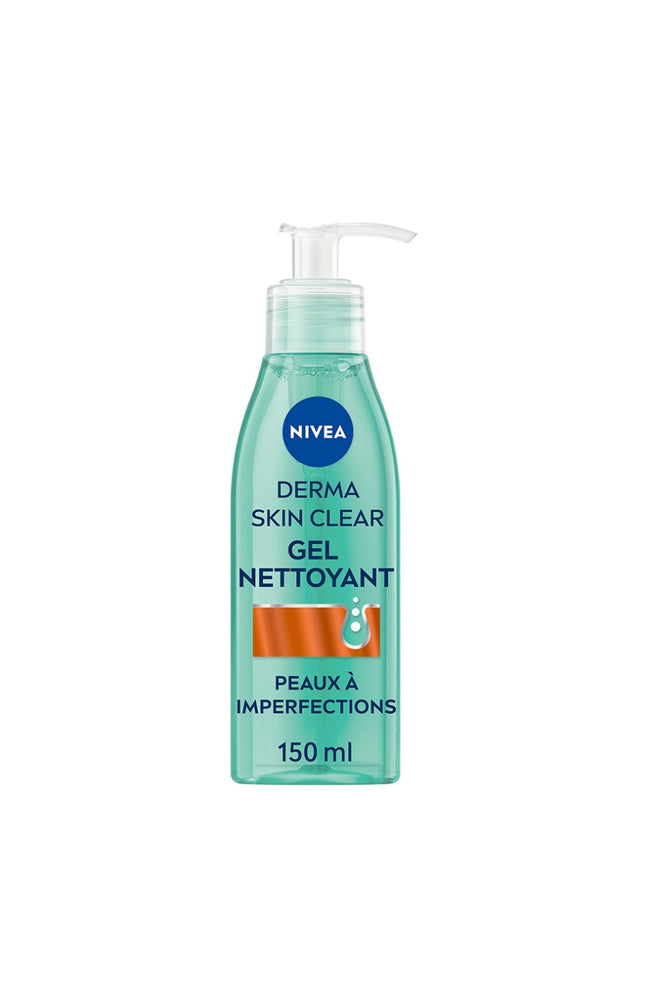 Gels nettoyants - Derma Skin Clear - Peaux à imperfections - 2 x 150 ml