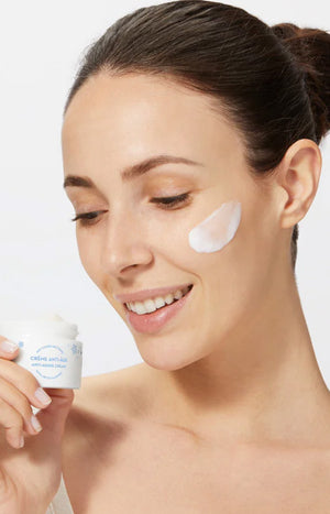 Crème hydratante anti-âge - Neige éternelle - Fleurs arctiques - Peaux matures