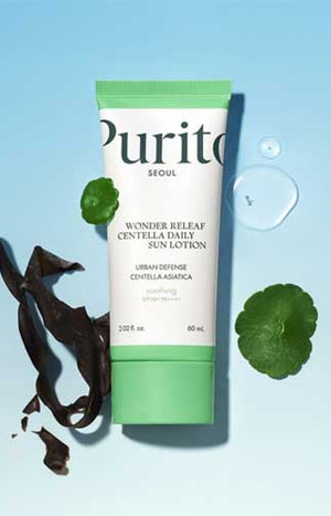Purito - Crème solaire SPF 50 - Visage & corps - 60 ml