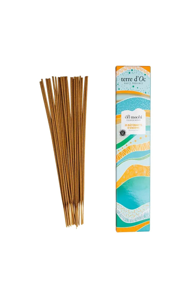 Encens parfumées - Ori Maohiheiva - Fleur de monoï - 25 batonnets