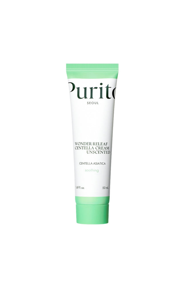 Purito - Crème hydratante sans parfum - Centella asiatica - Peaux sensibles