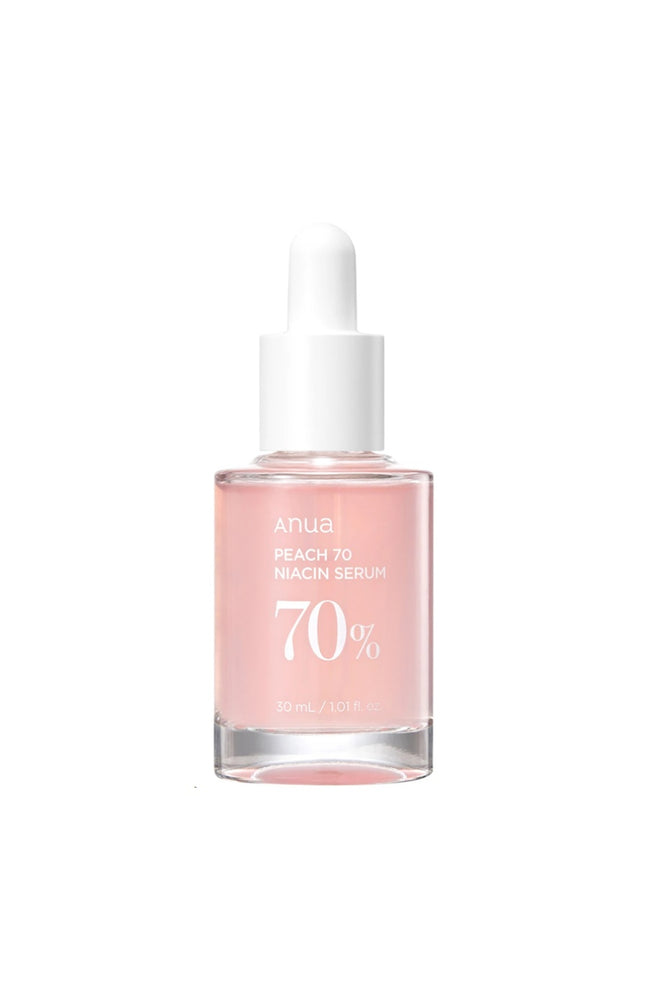 Anua - Sérum éclat - Niacine & pêche 70% - Visage - 30 ml