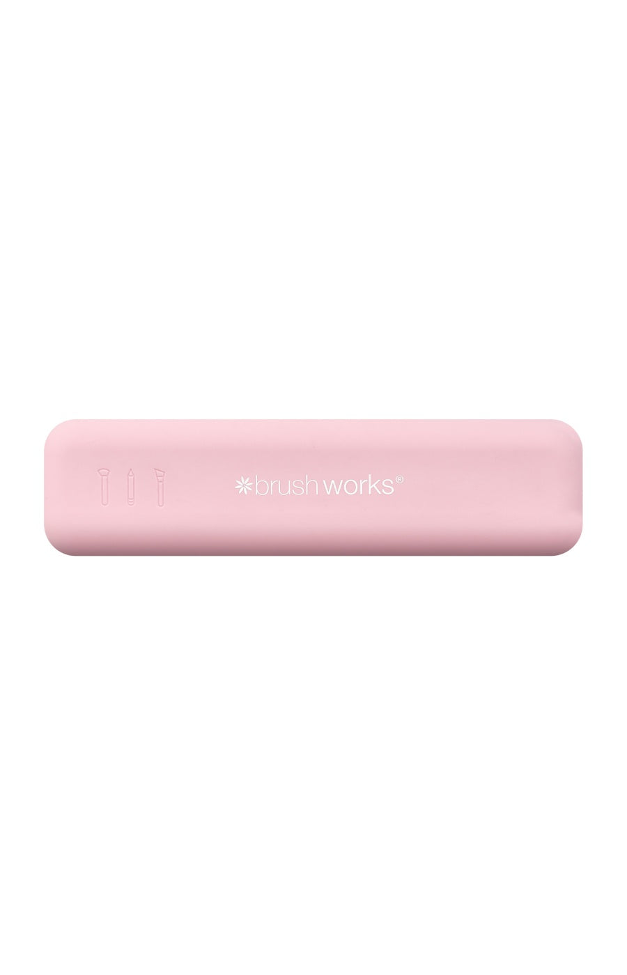 Etui pour pinceaux en silicone - Rose