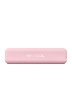 Etui pour pinceaux en silicone - Rose