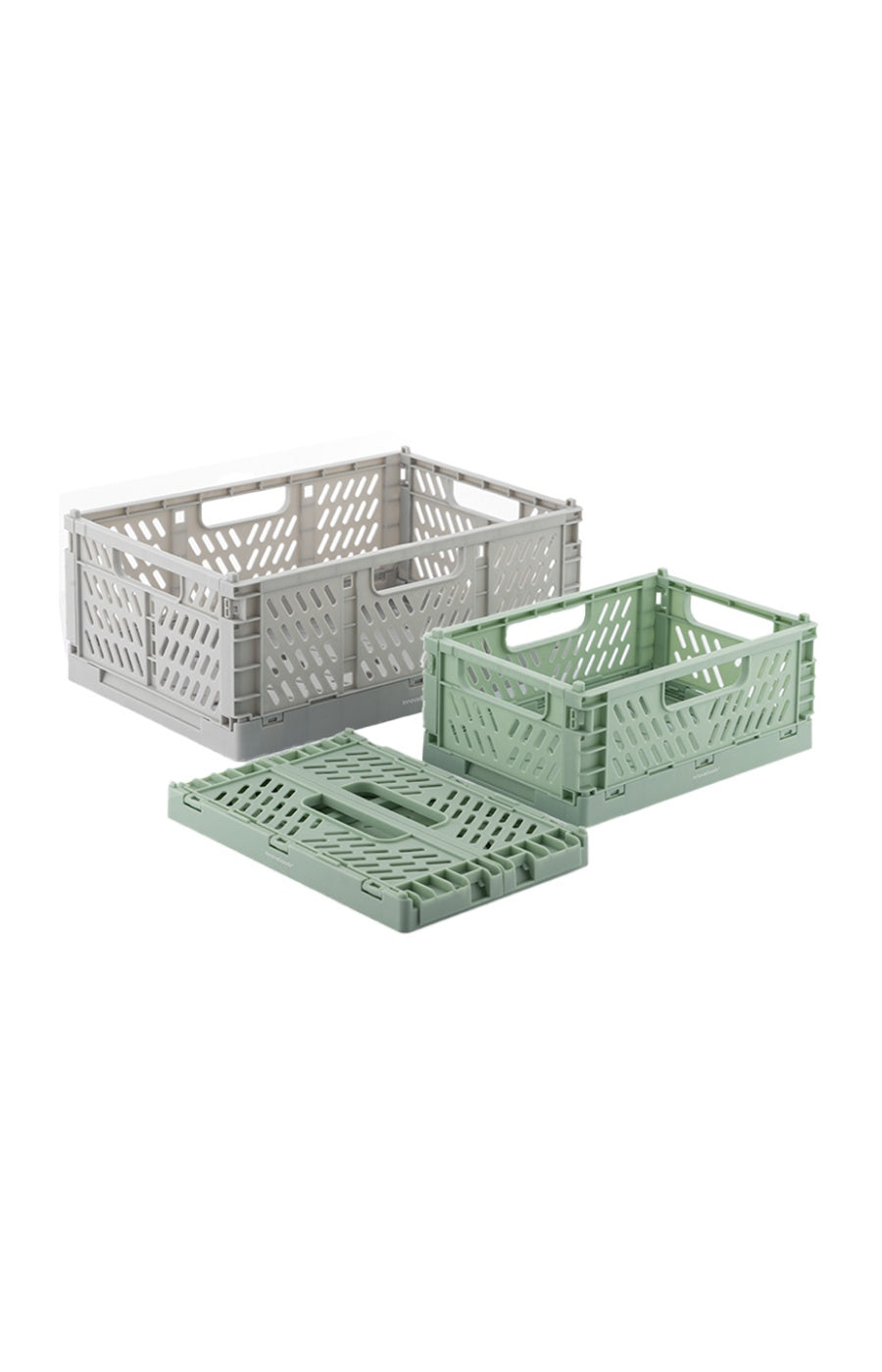 Ensemble de boîtes de rangement pliables - 3 unités