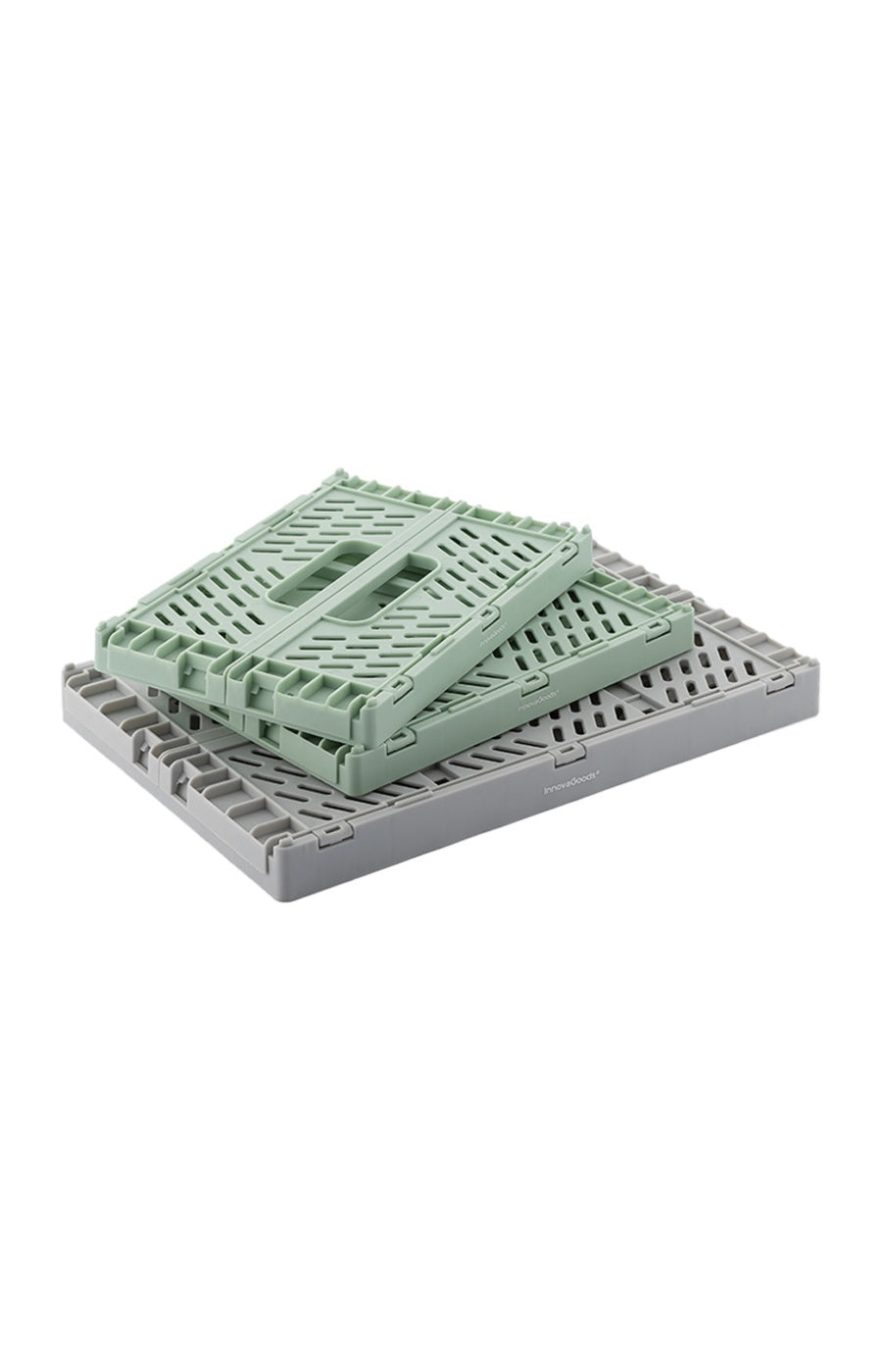 Ensemble de boîtes de rangement pliables - 3 unités
