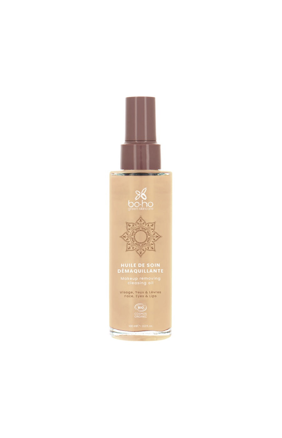 Huile de soin démaquillante bio - Visage, yeux & lèvres - 100 ml