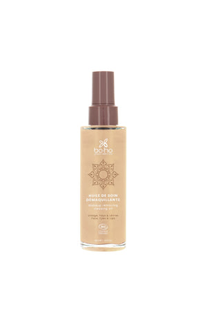 Huile de soin démaquillante bio - Visage, yeux & lèvres - 100 ml