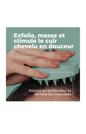 Brosse massante - Cuir chevelu