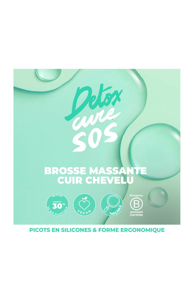 Brosse massante - Cuir chevelu