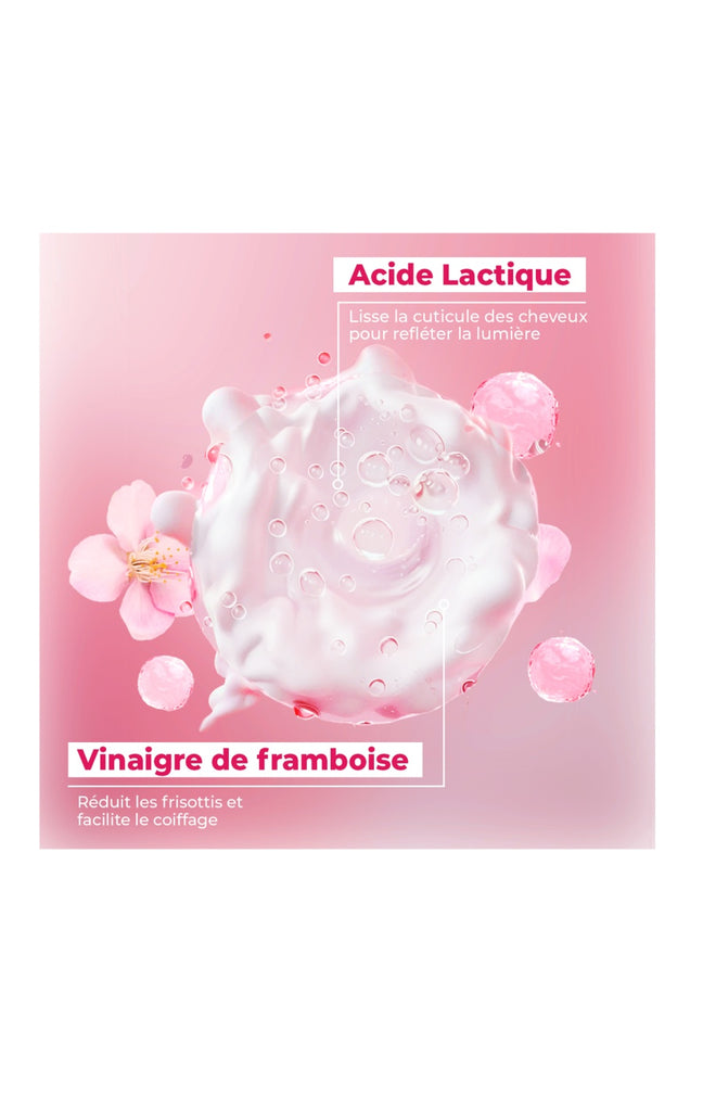 Masque brillance 2-en-1 - Gloss Cherry - Cheveux colorés ou ternes - 200 ml
