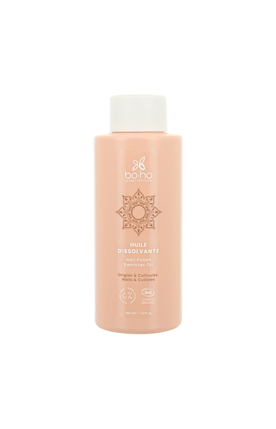 Huile dissolvante bio - Ongles & cuticules - 100 ml