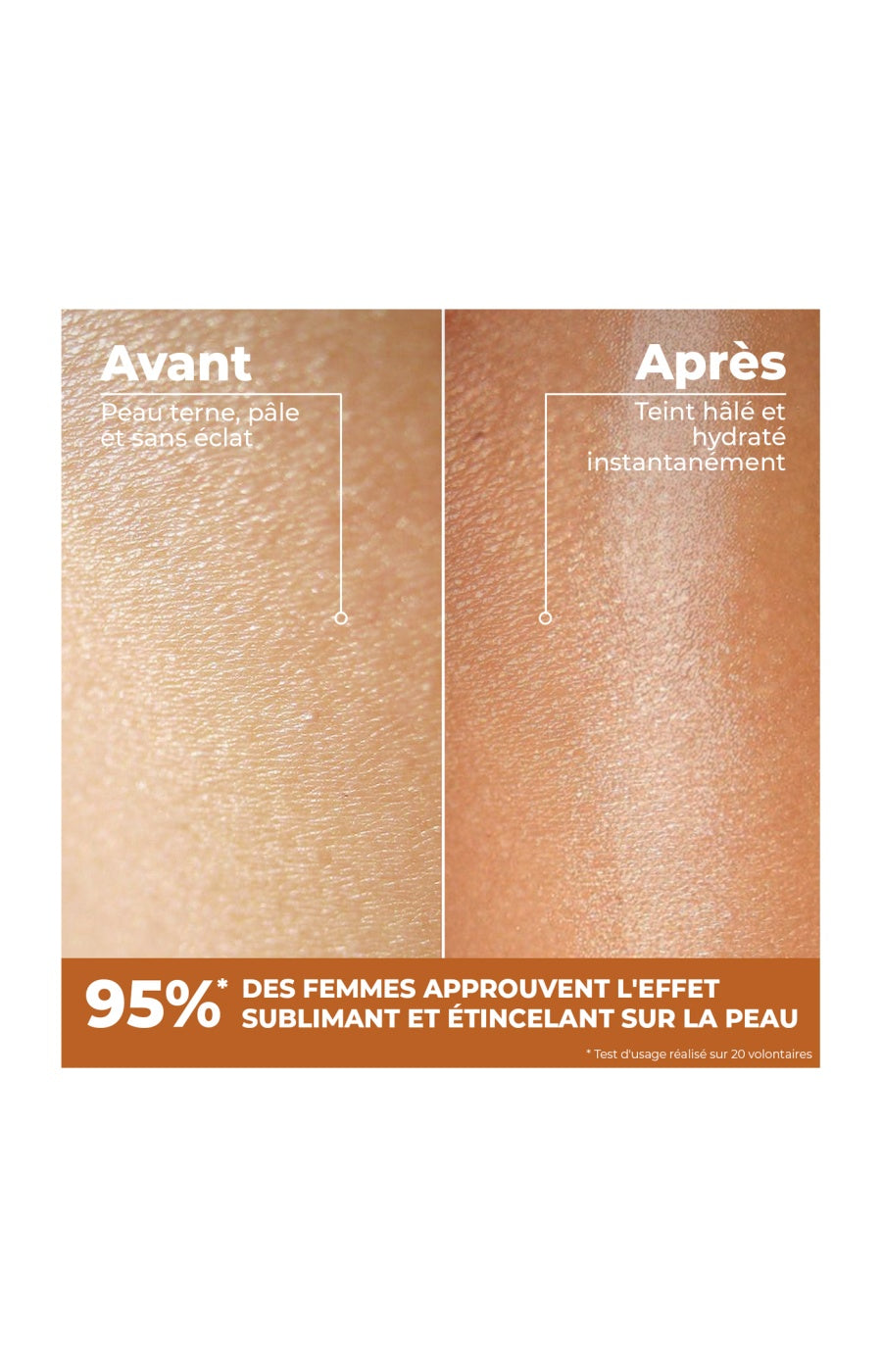 Concentré teinté sublimant - Peaux claires à medium - Visage & corps - 100 ml