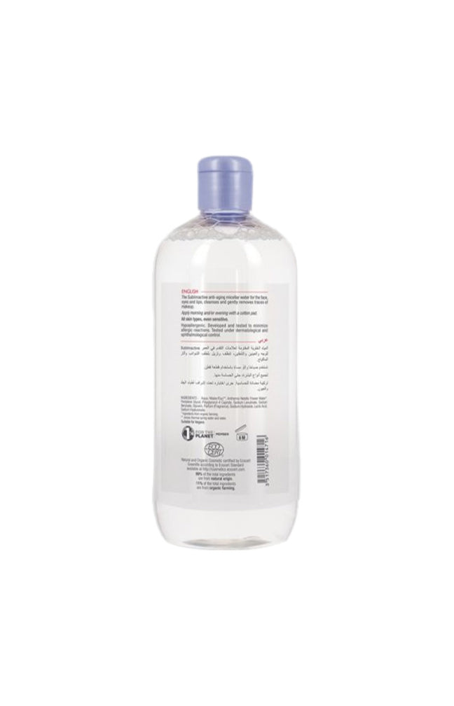 Eau micellaire anti-âge bio - Sublimactive - Peaux matures