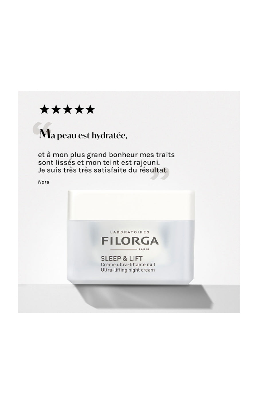Crème de nuit ultra-liftante - Sleep & Lift - Visage
