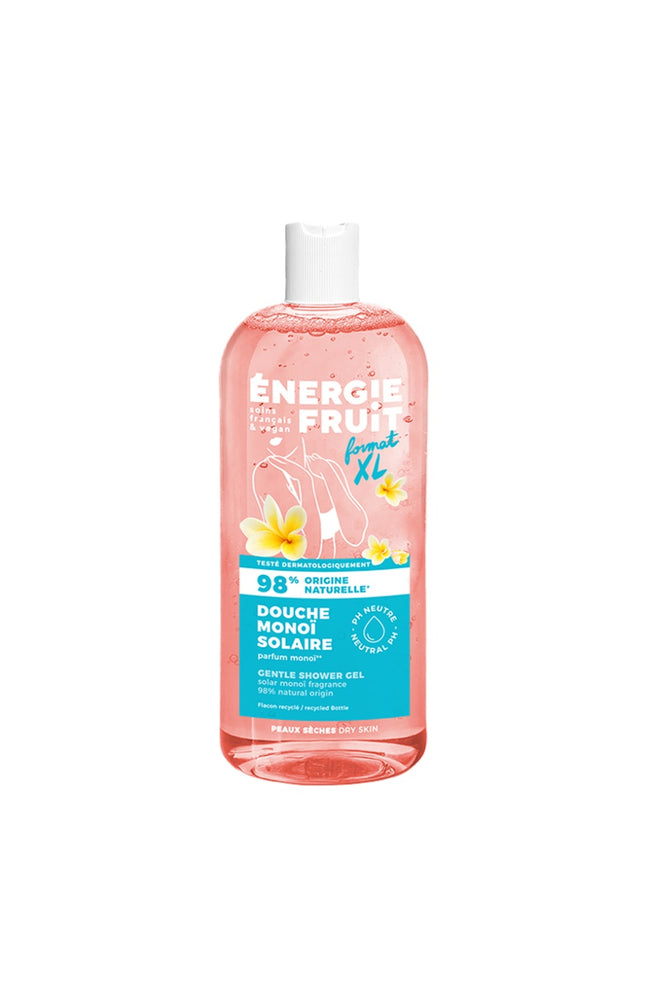 Gels douche hydratants - Huiles de monoï & macadamia bio - Peaux sèches - 2 x 500 ml