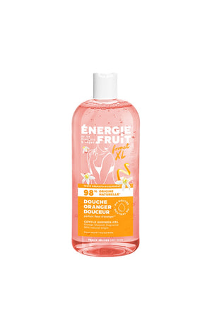 Gels douche hydratants - Fleur d'oranger & huile de lin bio - Peaux sèches - 2 x 500 ml