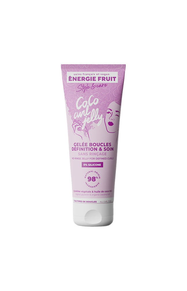Soin & définition boucles - Huile de coco bio - Cheveux ondulés à bouclés - 150 ml