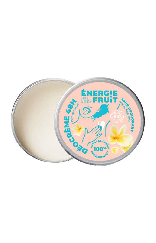 Déodorants crème bio 48h - Monoï - 2 x 45 g