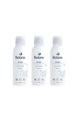 Brumes eaux thermales naturelles - Visage & corps - Bébé - 3 x 150 ml