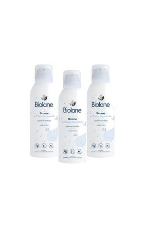 Brumes eaux thermales naturelles - Visage & corps - Bébé - 3 x 150 ml