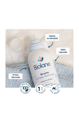Brumes eaux thermales naturelles - Visage & corps - Bébé - 3 x 150 ml