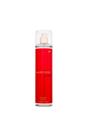 Brume corporelle In Red - Oriental floral