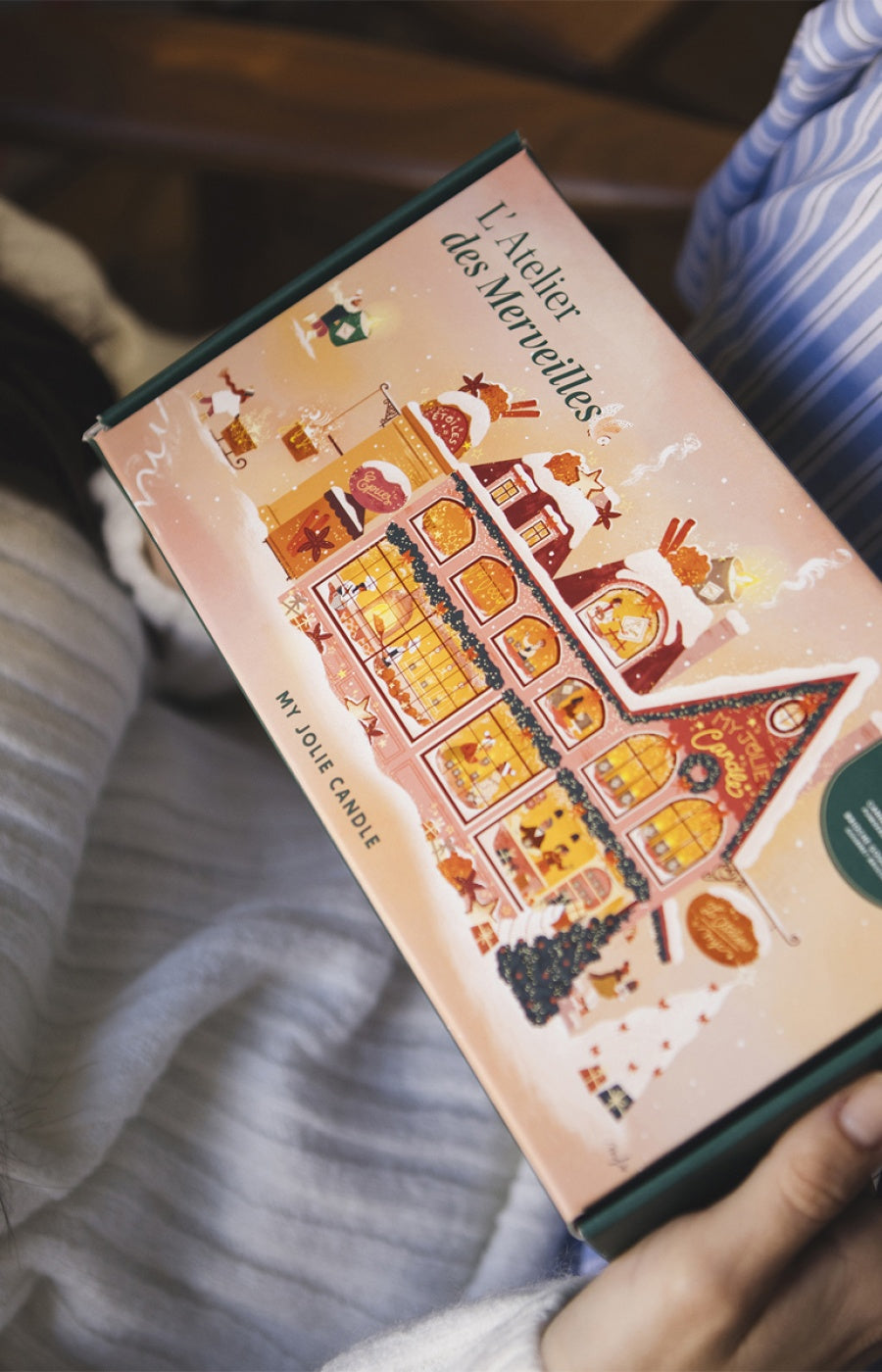 Coffret bougies parfumées - Atelier des merveilles - 3 x 75 g