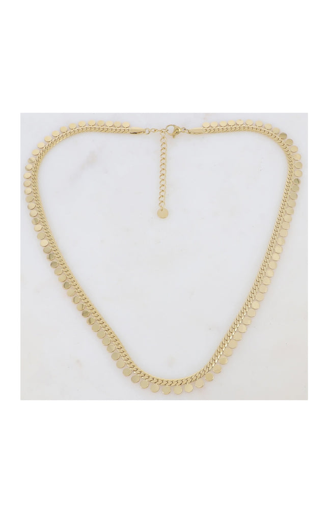 Collier - Acier inoxydable doré