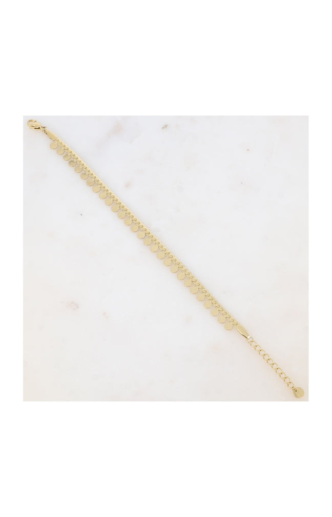 Bracelet - Acier inoxydable doré