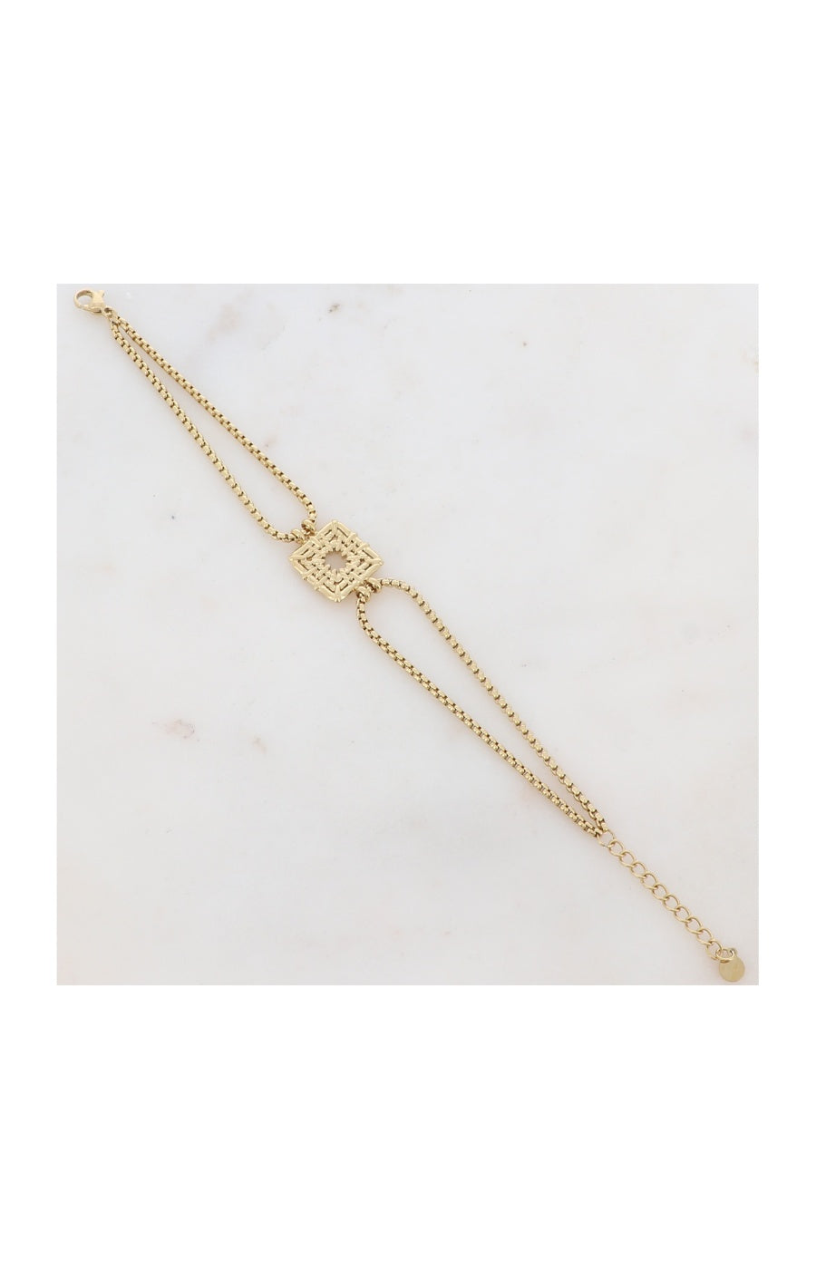 Bracelet - Acier inoxydable doré