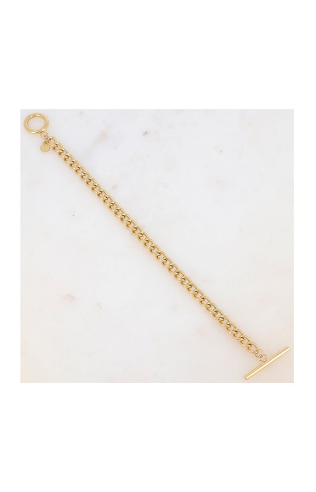 Bracelet - Acier inoxydable doré