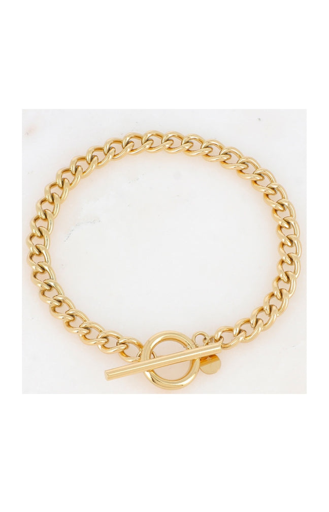 Bracelet - Acier inoxydable doré