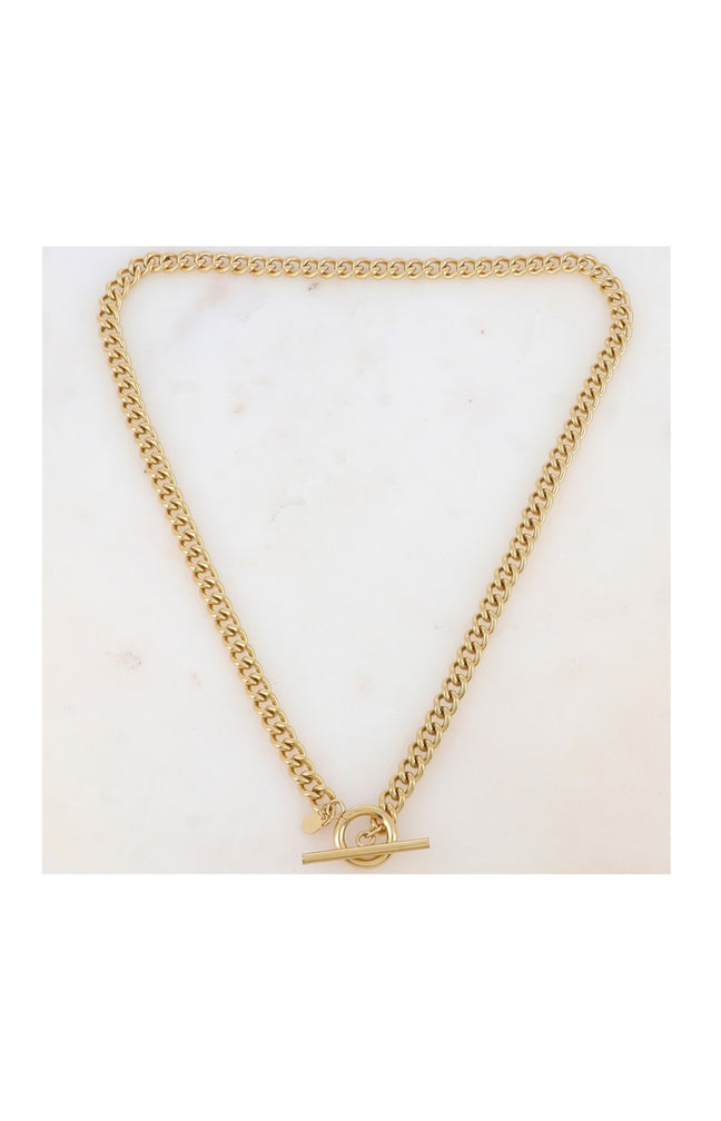 Collier - Acier inoxydable doré