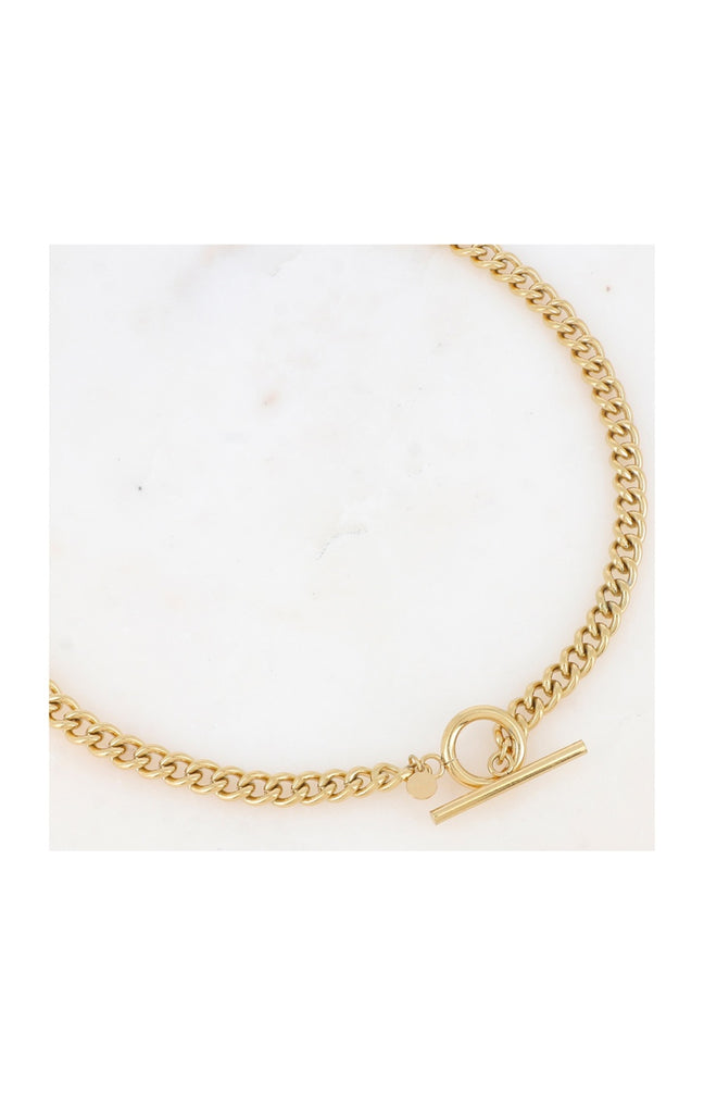 Collier - Acier inoxydable doré