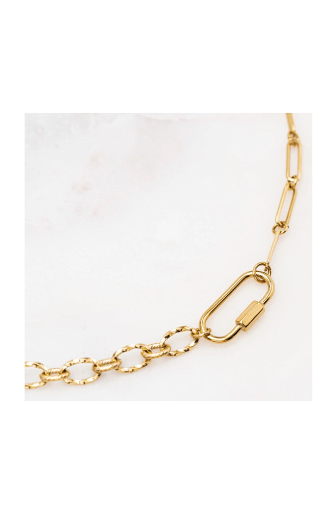 Collier - Acier inoxydable doré