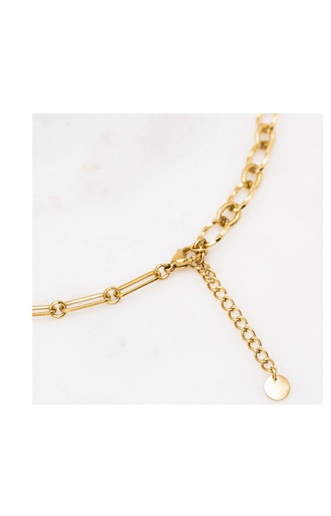Collier - Acier inoxydable doré