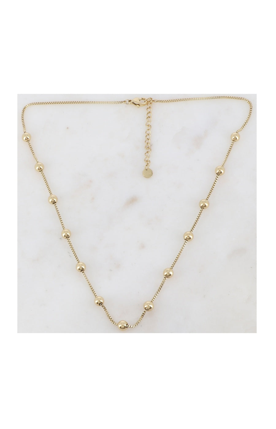 Collier - Acier inoxydable doré