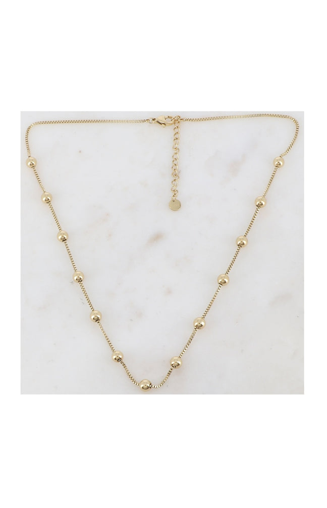 Collier - Acier inoxydable doré
