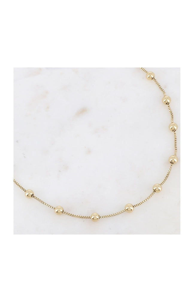 Collier - Acier inoxydable doré