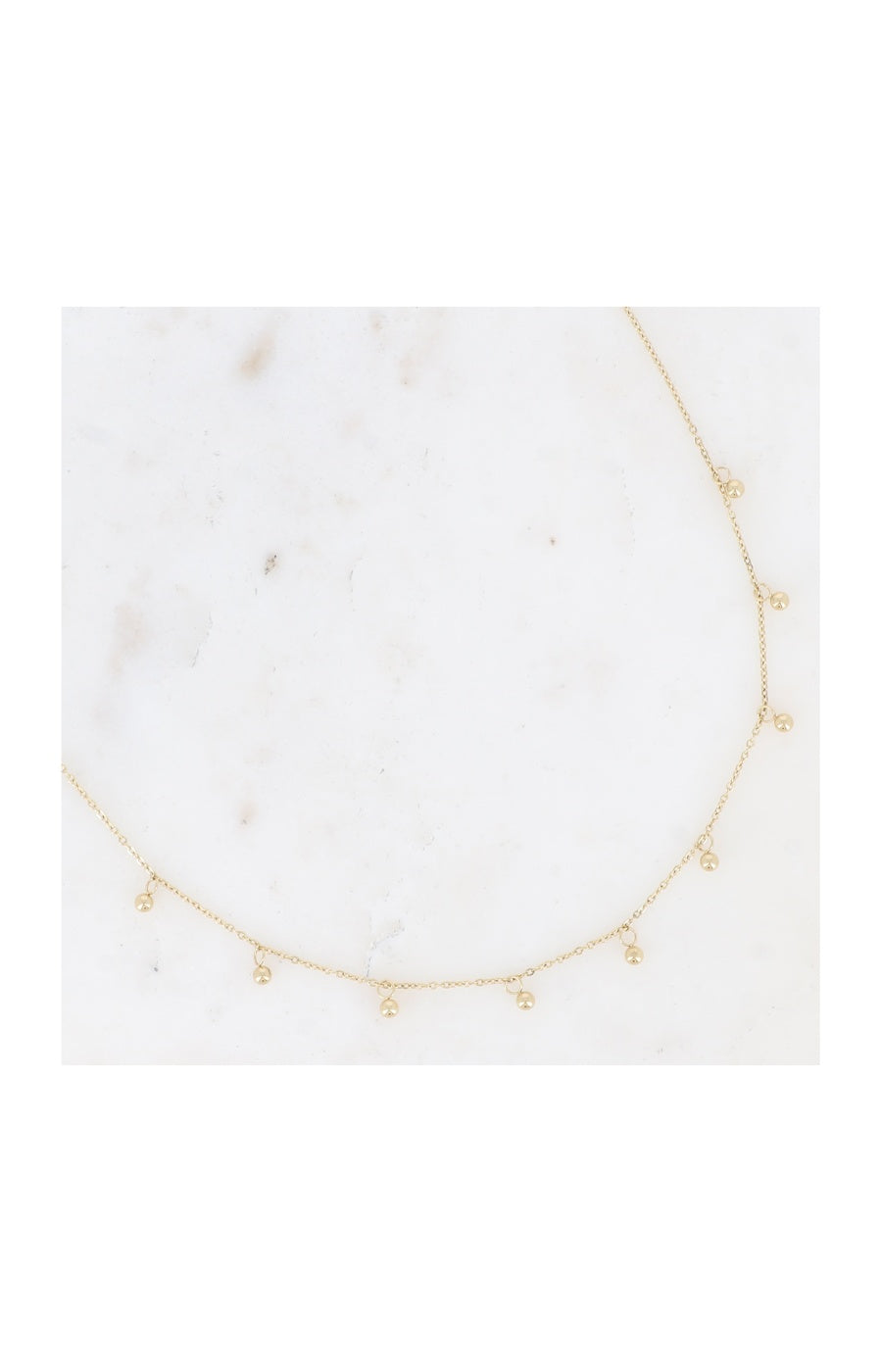 Collier - Acier inoxydable doré