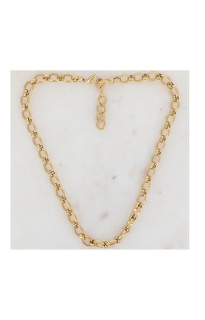 Collier - Acier inoxydable doré