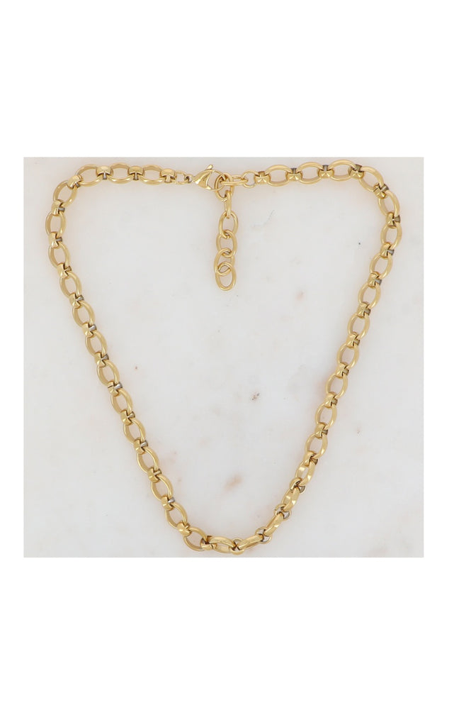 Collier - Acier inoxydable doré