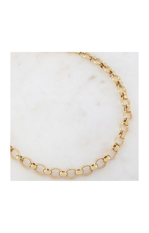 Collier - Acier inoxydable doré