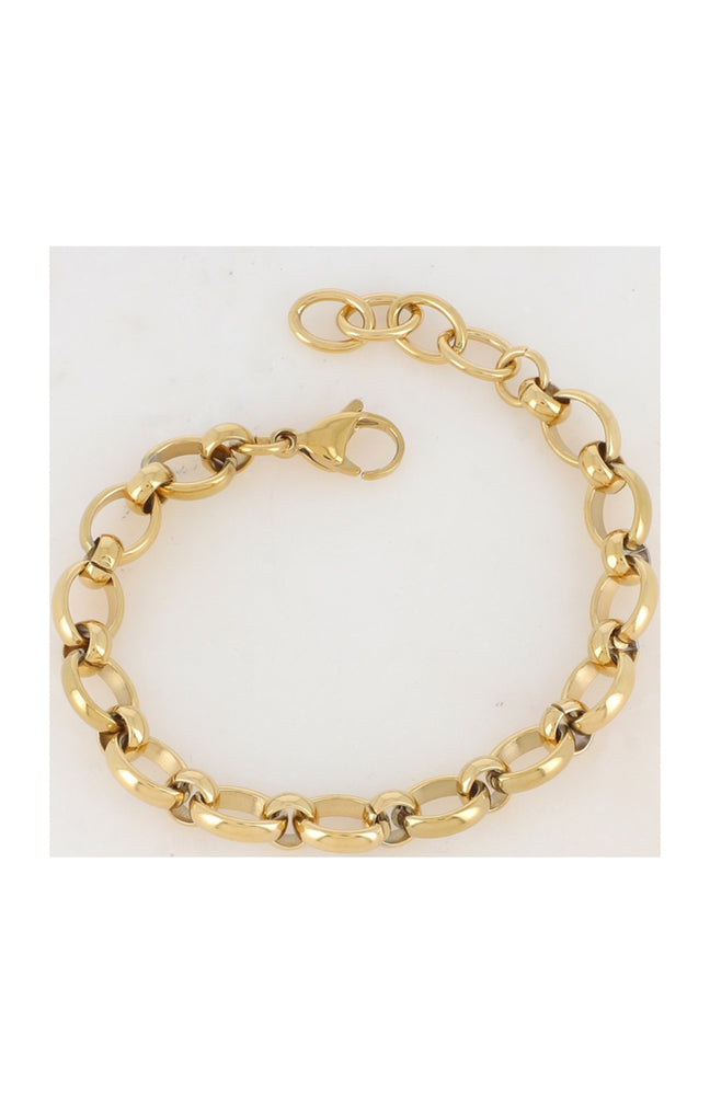 Bracelet - Acier inoxydable doré