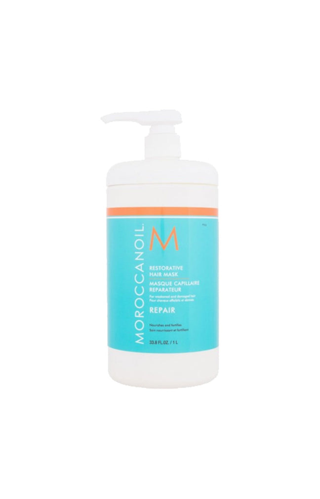 Masque réparateur - Huile d'argan - Cheveux abîmés - 1 L