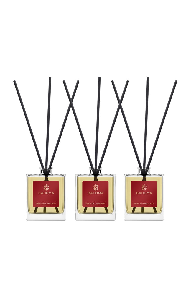 Coffret diffuseurs d'ambiance - Spirit of Christmas - Cassis & ambre - 3 x 50 ml