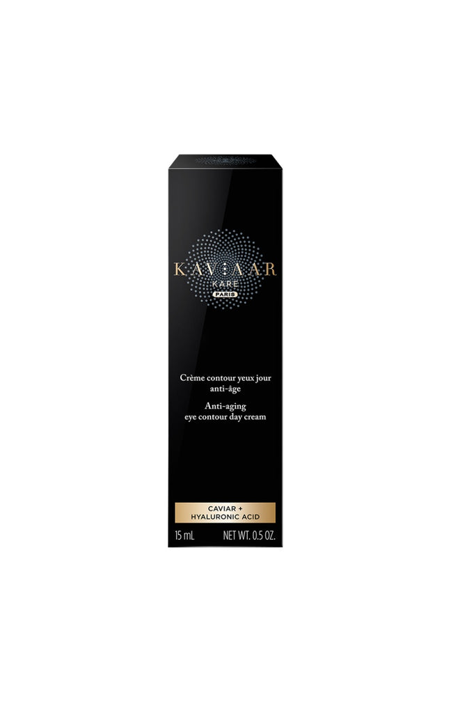 Crème contour yeux jour anti-âge - Caviar & acide hyaluronique - Peaux matures - 15 ml