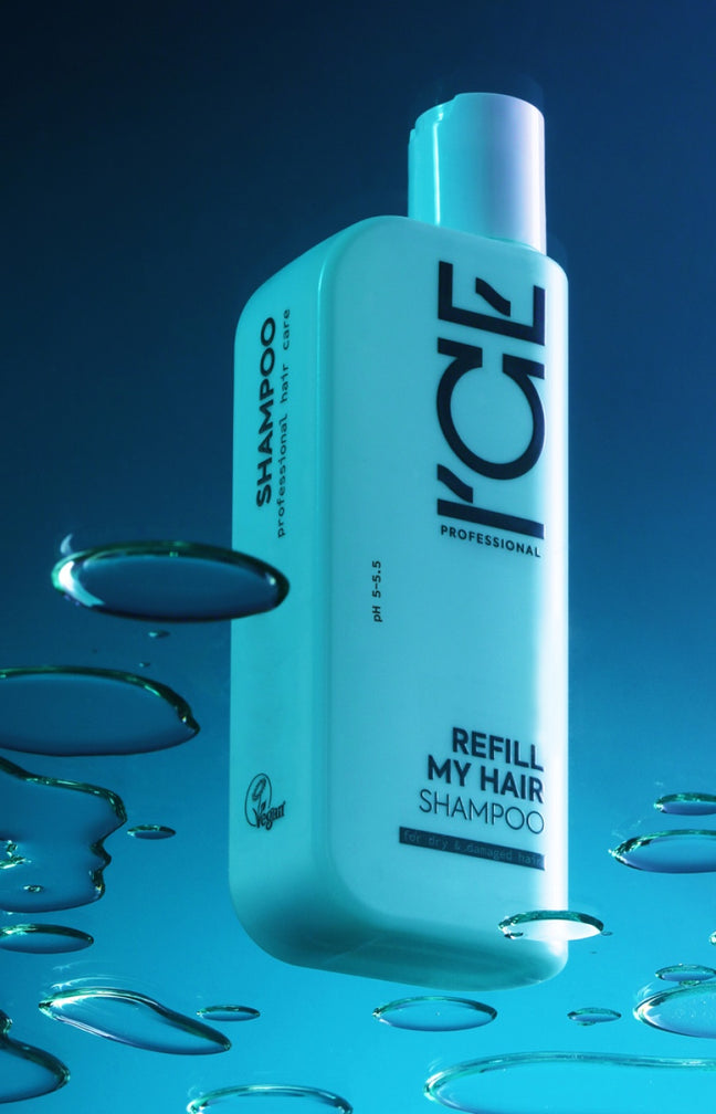 Shampoing hydratant - Refill My Hair - Cheveux secs & abîmés - 250 ml